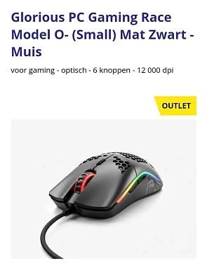 Glorious PC Gaming Race Model O Gaming Mouse