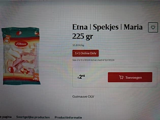 Delhaize online only