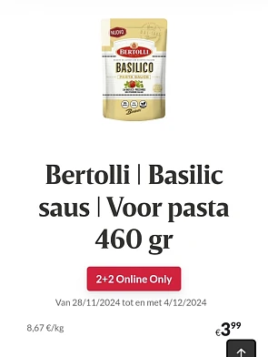 Delhaize online only