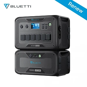 BLUETTI AC500+B300S 5000W/3072Wh Batterie de secours domestique(90% Nouveau)