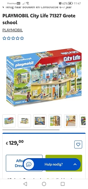 Playmobil school bij Bol en Amazon