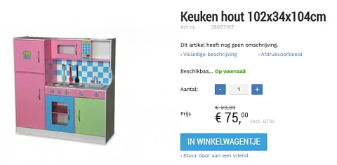 Leuk houten keukentje 🧑‍🍳