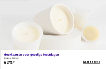tot -65% op geurkaarsen 🕯️
