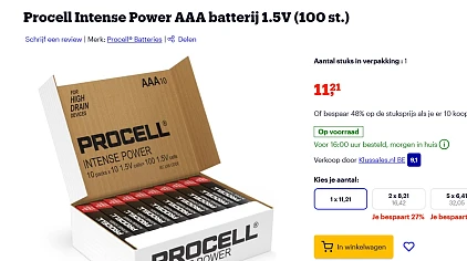 batterijen