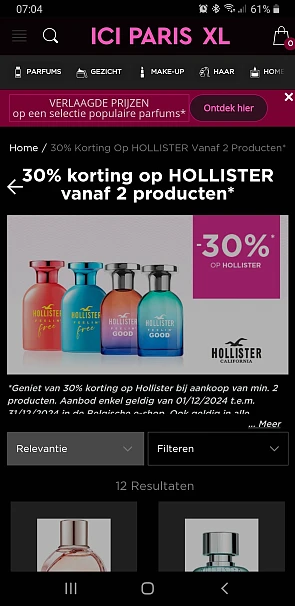 Ici paris xl hollister 30%