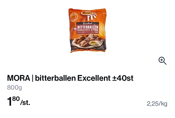 Mora bitterballen