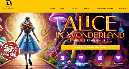 -50% tickets musical 🎀 Alice in Wonderland
