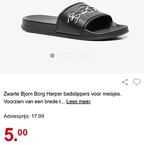 Bjorn borg slippers -72%