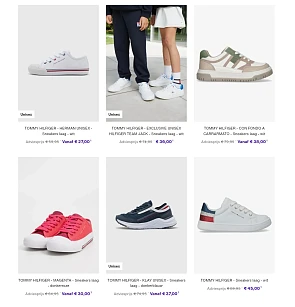 Kindersneakers tot 73% korting