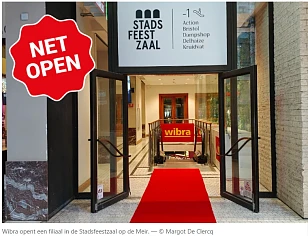 20% korting en gratis producten 🎈 Feestelijke opening Wibra Stadsfeestzaal🥳