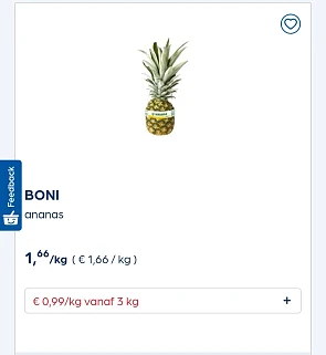 Collect&go ananas