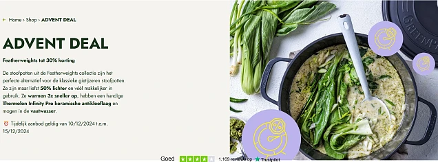 GreenPan Adventactie: tot -30% Featherweights 🧑‍🍳