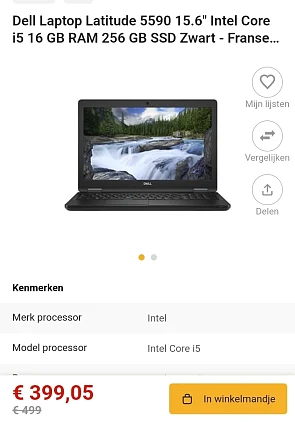 Dell Laptop Latitude 5590