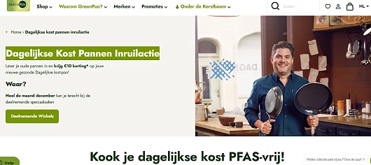 €10 korting bij inleveren oude pan 👨‍🍳