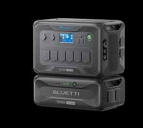 Batterie extensible BLUETTI AC300+B300K 3000W/2764.8Wh, pour camping, urgence