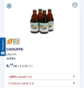 Collect&go chouffe -20%