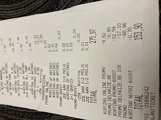 Delhaize super veel korting!