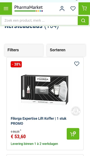 Pharmamarket geschenksets 38%