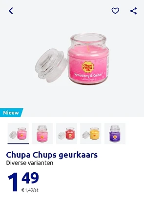 Chupa Chups geurkaars