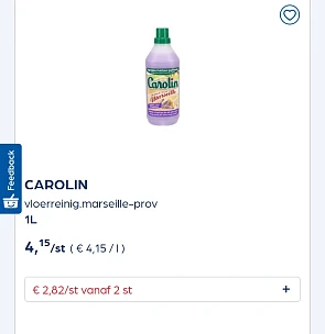 Collect&go Carolin vloerzeep