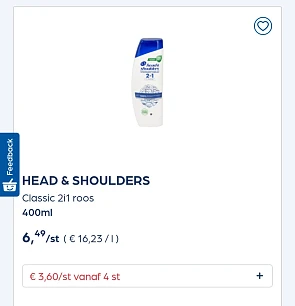 Collect&Go Head&Shoulders