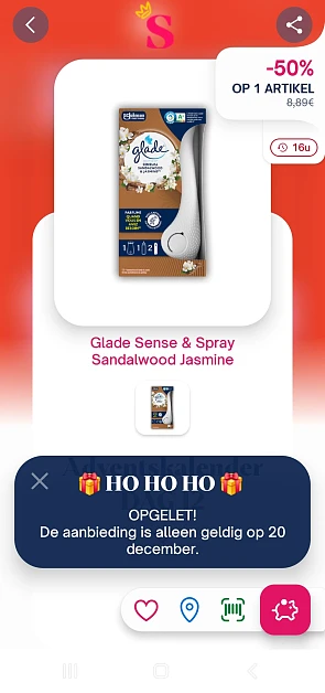 Shopmium glade -50%