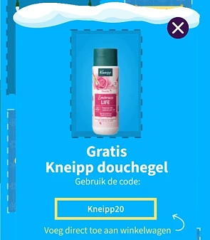 Gratis Kneipp douchegel