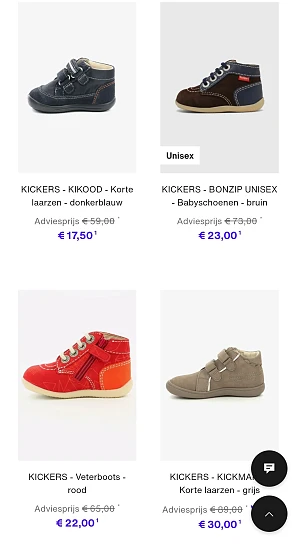 Kickers & Primigi schoenen voor kinderen