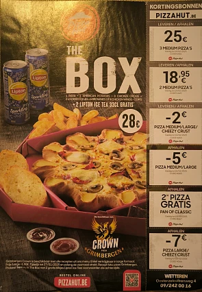 Kortingsbonnen Pizza Hut