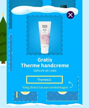 Gratis Therme handcreme