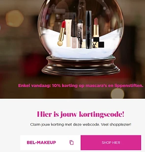 🎁 -15% op mascara en lippenstift 👄 ICI Paris XL