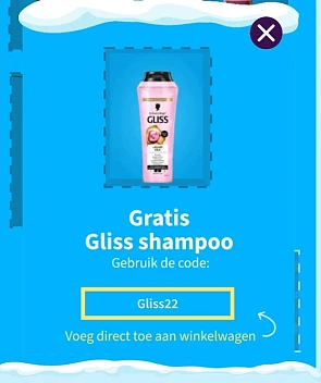 Gratis Gliss shampoo
