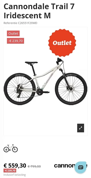 Cannondale Trail 7 Iridescent M