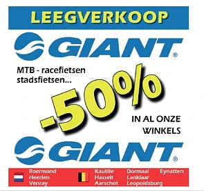 Leegverkoop Giant -50%