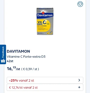 Collect&go davitamon -25% erbovebop