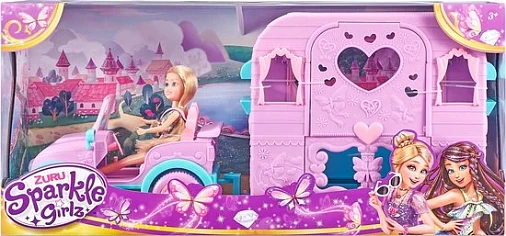 Sparkle Girlz deluxe caravanset
