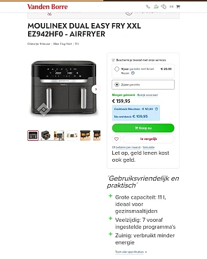 Airfryer Moulinex