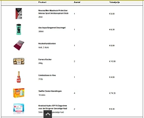 Kruidvat koopjes ✨ Cashback Axe & Rexona + gratis keukenhanddoek