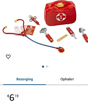 Dokterskoffer met accessoires €6,19 💊