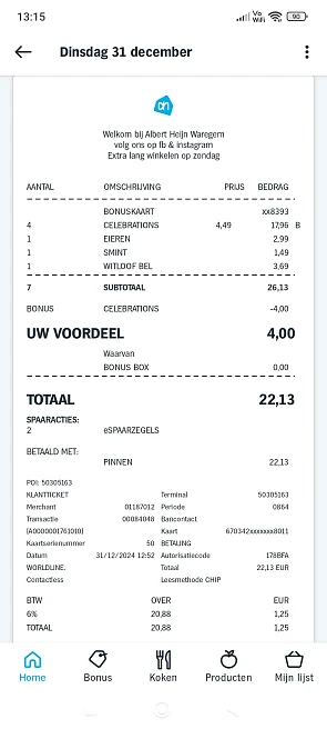 €4 korting op celebrations