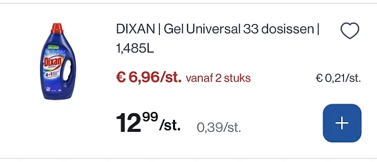 Dixan gel