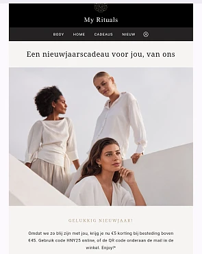 Rituals €5 korting