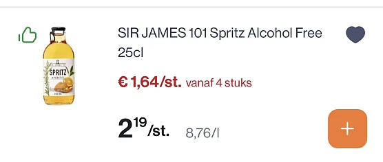 Sir James 101 mocktail