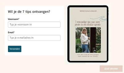 Gratis e-book Eva Daeleman 👍 7 tips voor meer rust in een drukke agenda