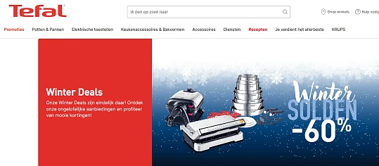 Tot -60% tijdens de Tefal Winter Deals 🍳