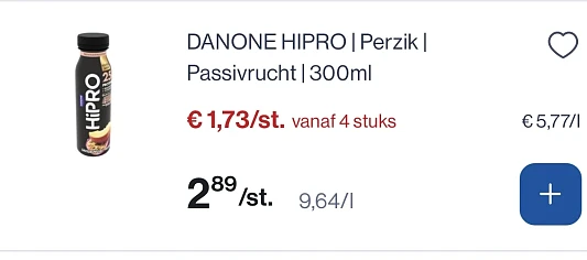 Danone Hipro drink