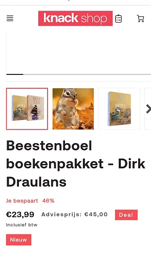 Beestenboel boekenpakket - Knack shop