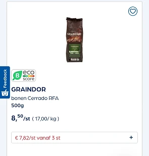 Collect&go GRAINDOR bonen
