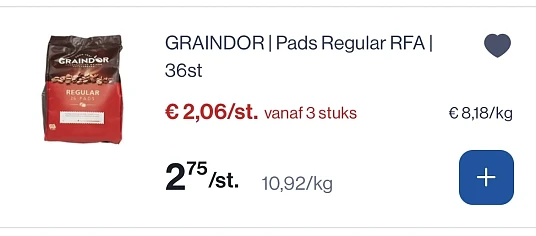 Graindor pads regular