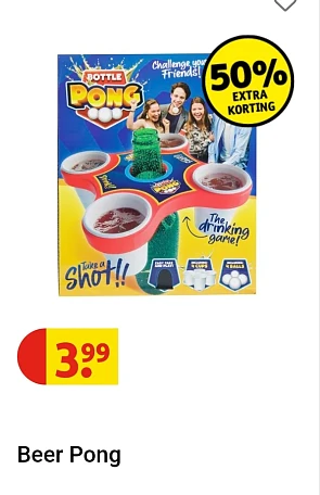 Beer Pong voor €1,99 bij Kruidvat 🍻